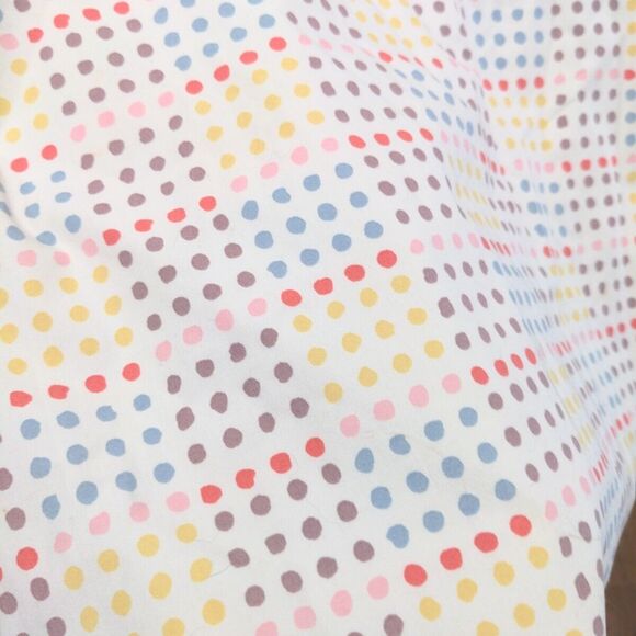 Boden Womens Sleeveless Polka Dot A-Line Dress Size 18R Retro Rainbow Casual - Picture 4 of 12